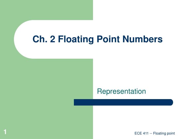 ch 2 floating point numbers n.w