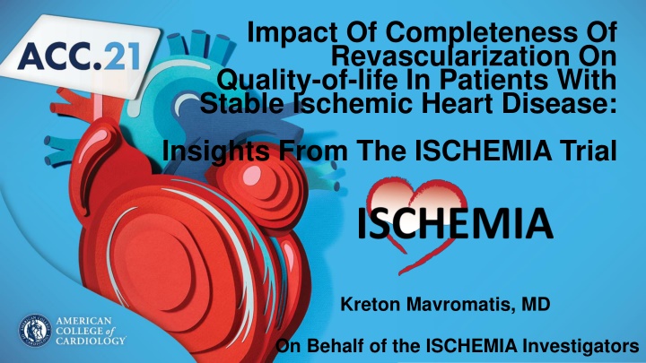 impact of completeness of revascularization n.w