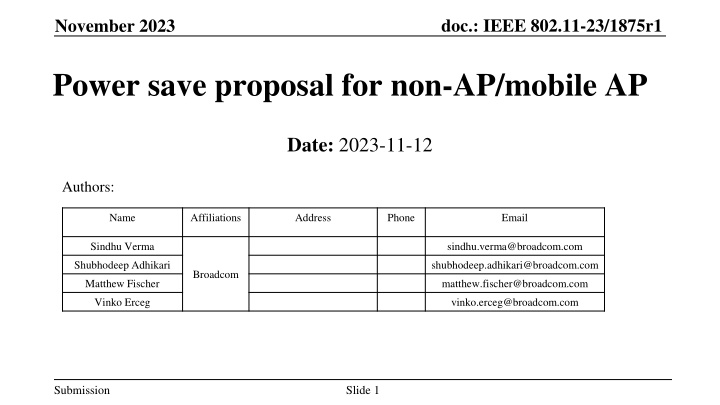 doc ieee 802 11 23 1875r1 n.w