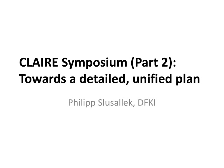 claire symposium part 2 towards a detailed n.w