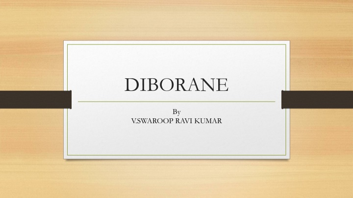 diborane n.w