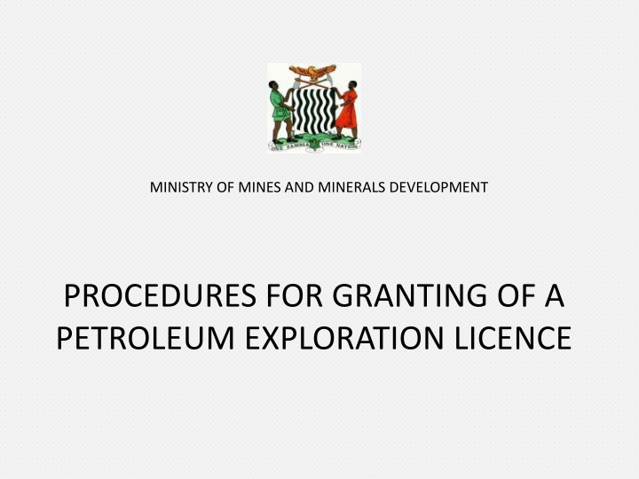 ministry of mines and minerals development n.w