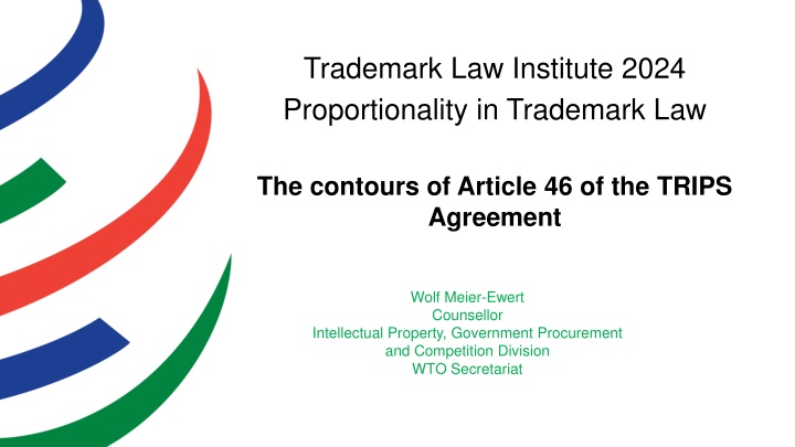 trademark law institute 2024 proportionality n.w