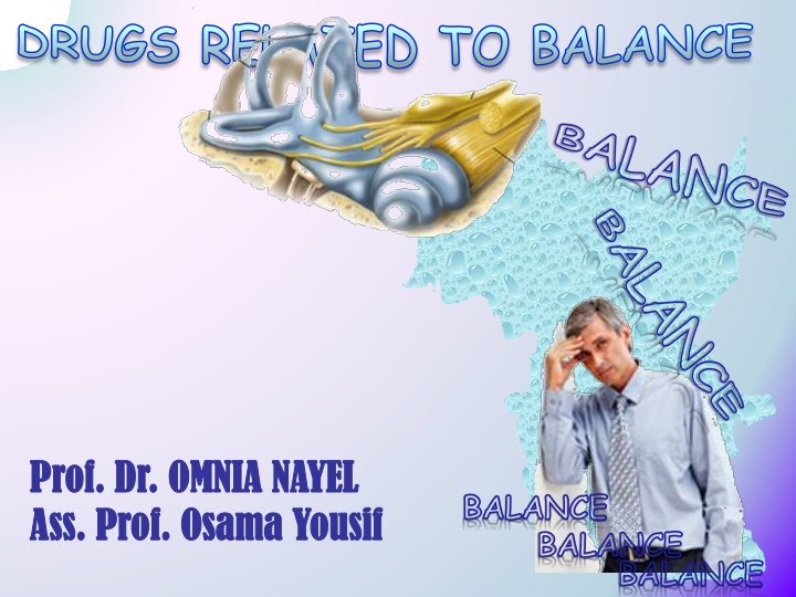 drugs related to balance n.w
