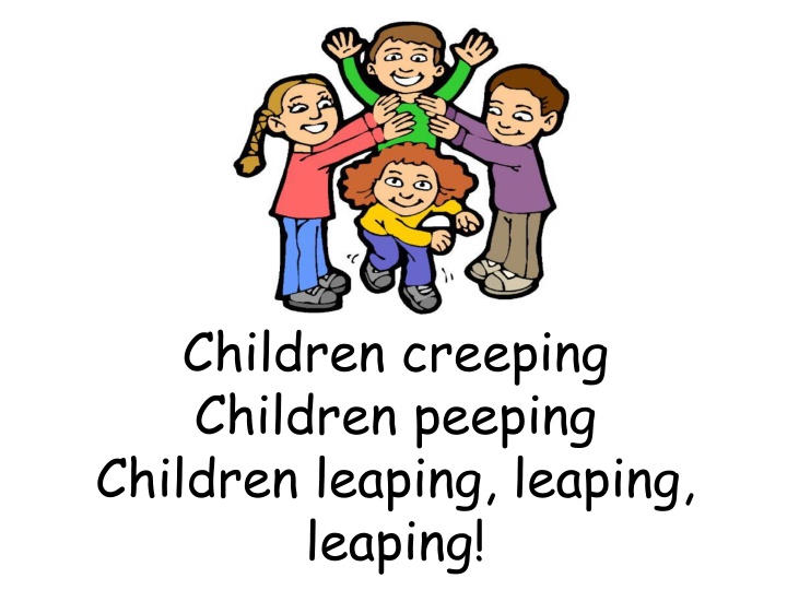 Children's Joyful Antics: A Lively Tale