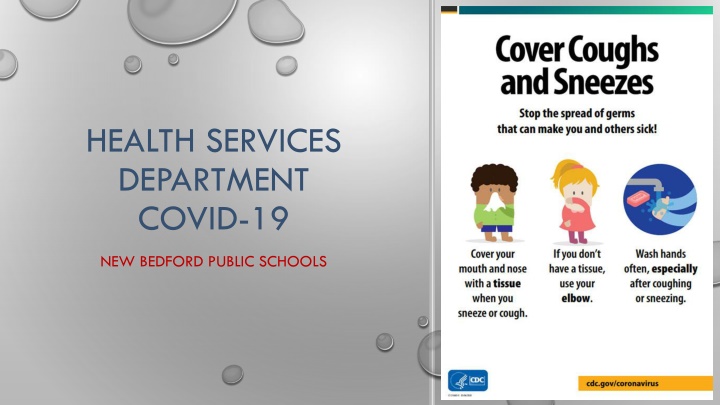 health services department covid 19 n.w