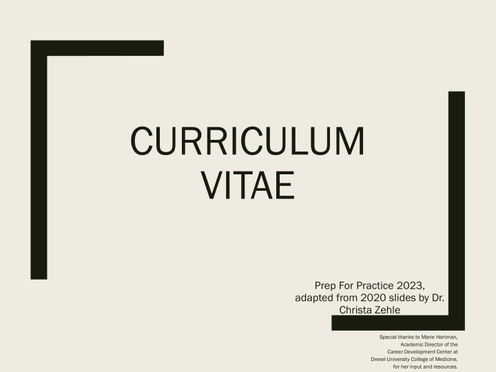 curriculum vitae n.w