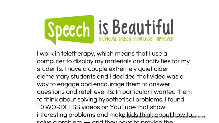 i work in teletherapy which means that n.w