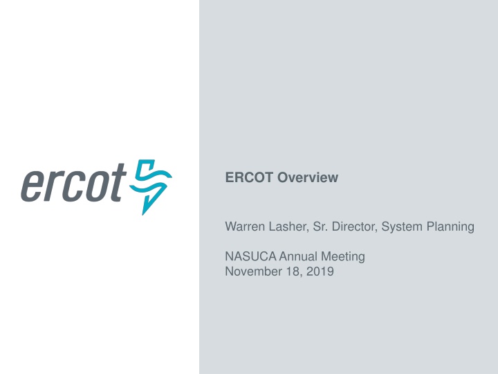 ERCOT Region Overview
