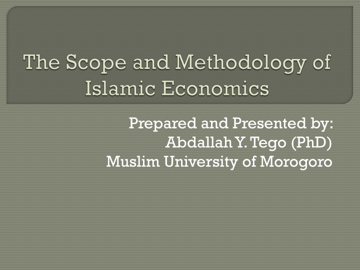 prepared and presented by abdallah y tego n.w
