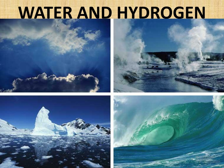 water and hydrogen n.w