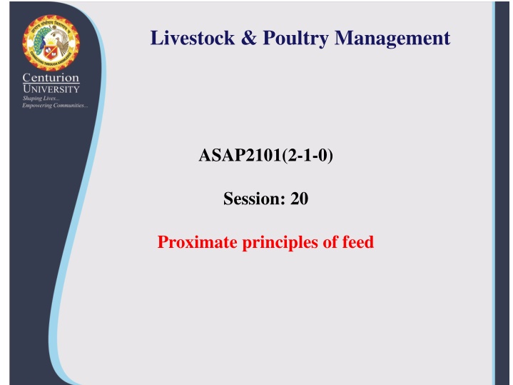 livestock poultry management n.w