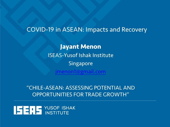 covid 19 in asean impacts and recovery n.w