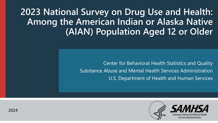 2023 national survey on drug use and health among n.w