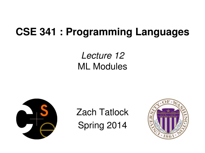 cse 341 programming languages n.w