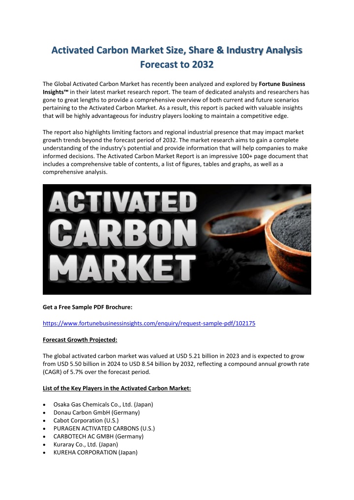 activated carbon market size share industry n.w