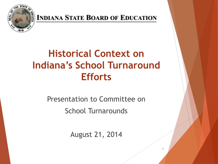 historical context on indiana s school turnaround n.w