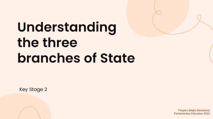 understanding the three branches of state n.w