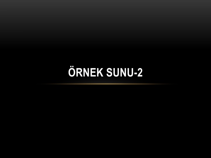 rnek sunu 2 n.w