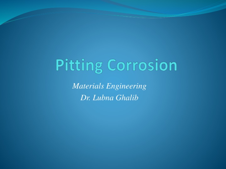 materials engineering dr lubna ghalib n.w