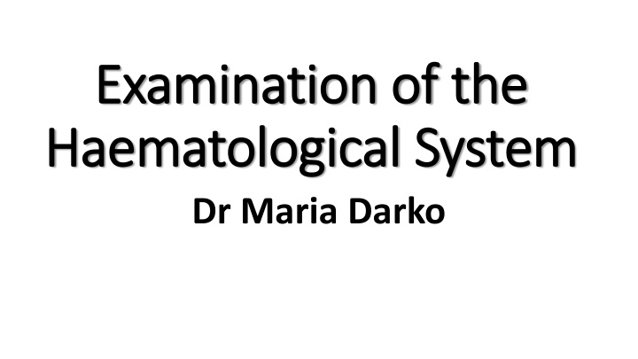 examination of the examination n.w