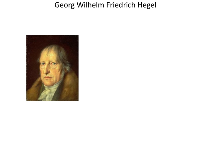 georg wilhelm friedrich hegel n.w