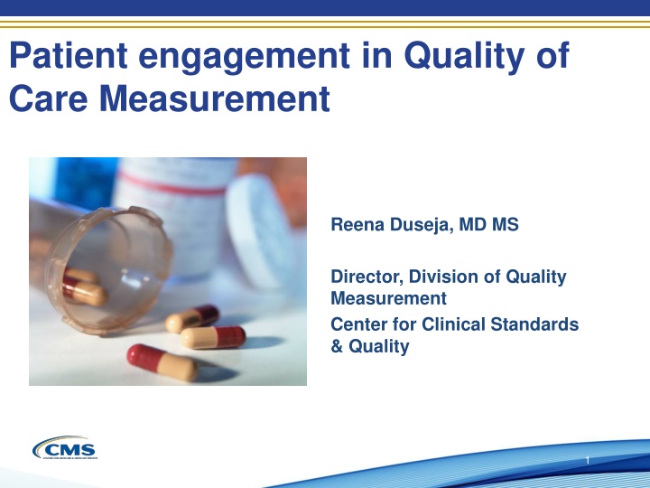 patient engagement in quality of care measurement n.w