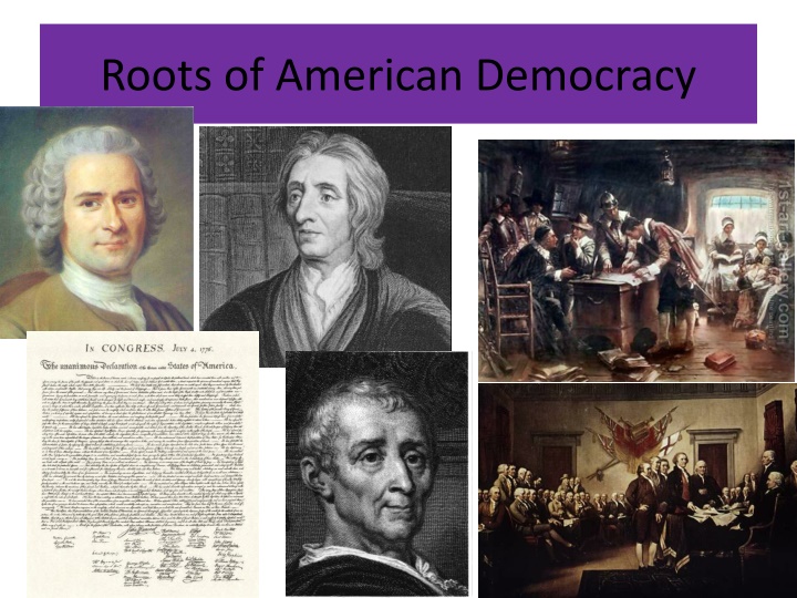 roots of american democracy n.w
