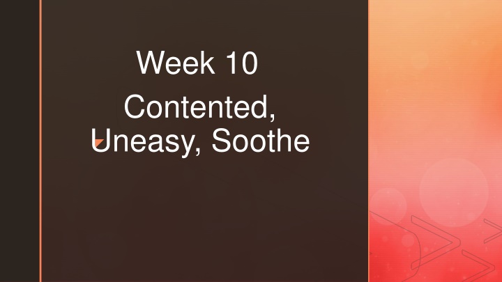 week 10 n.w