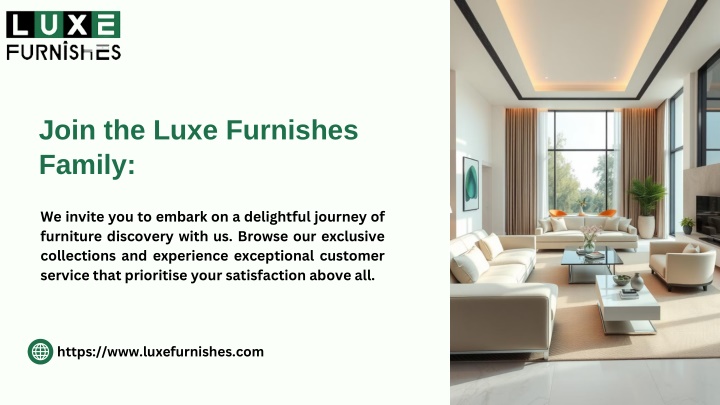 join the luxe furnishes family n.w