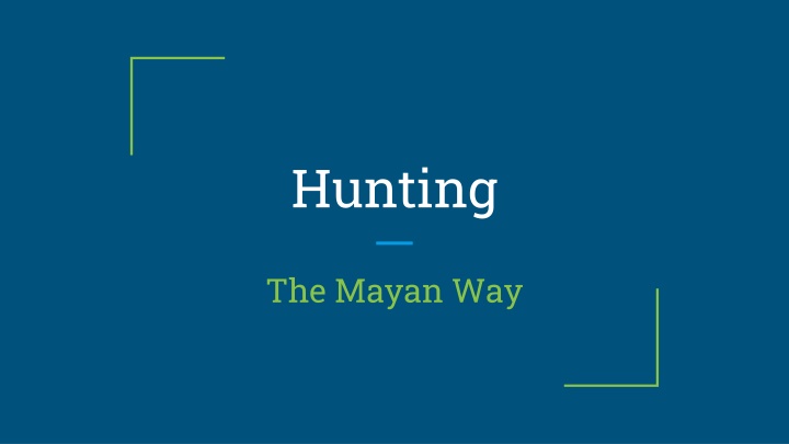 hunting n.w