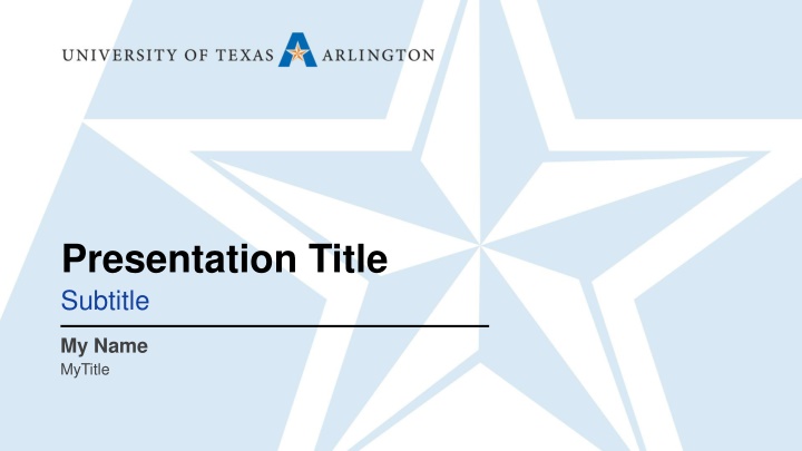 presentation title subtitle n.w