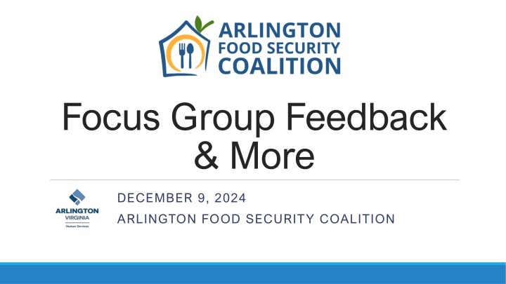 focus group feedback more n.w