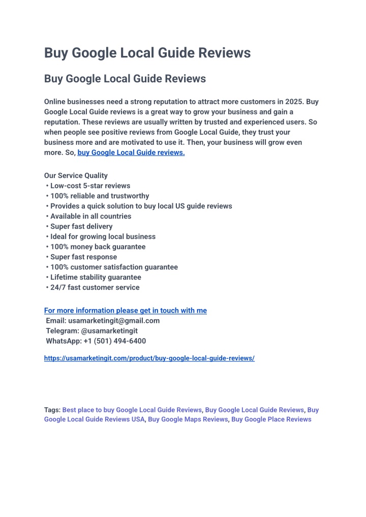 buy google local guide reviews n.w
