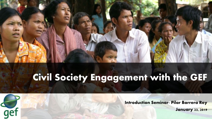 civil society engagement with the gef n.w