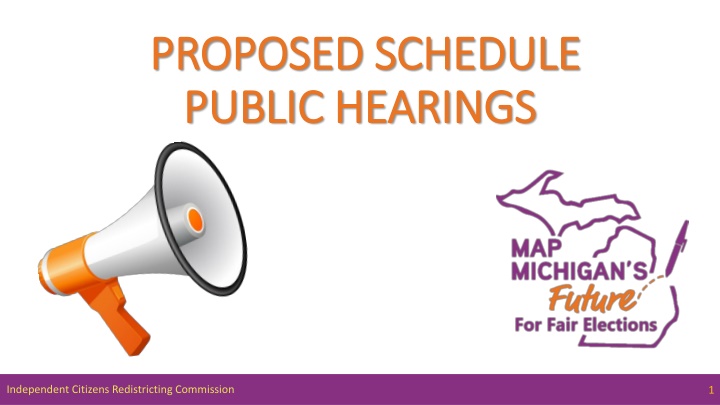 proposed schedule proposed schedule public n.w