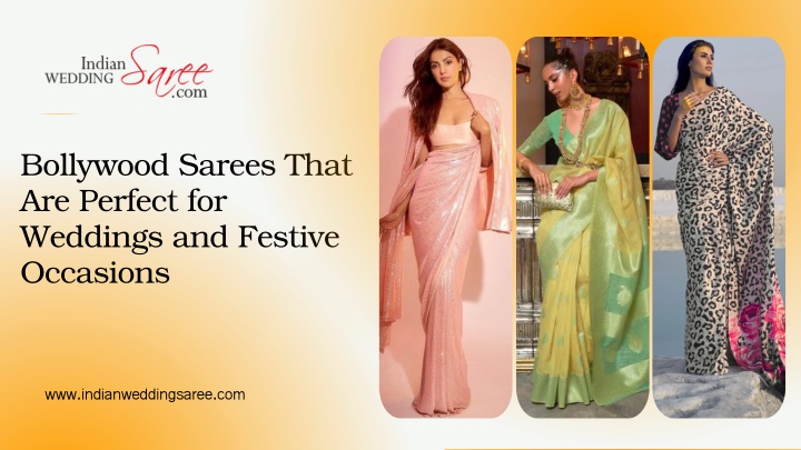 bollywood sarees that are perfect for weddings n.w