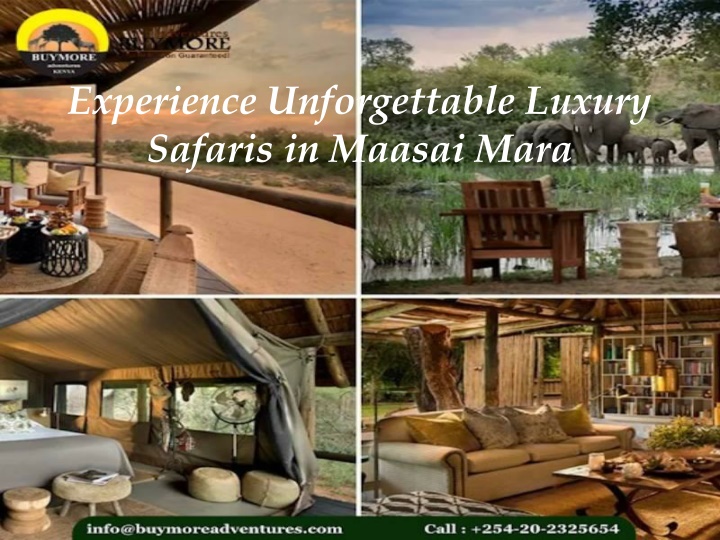 Experience Unforgettable Luxury Safaris in Maasai Mara