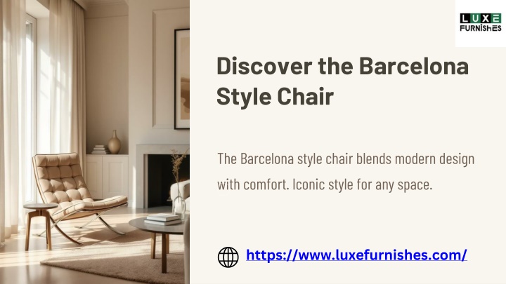 Barcelona Style Chair