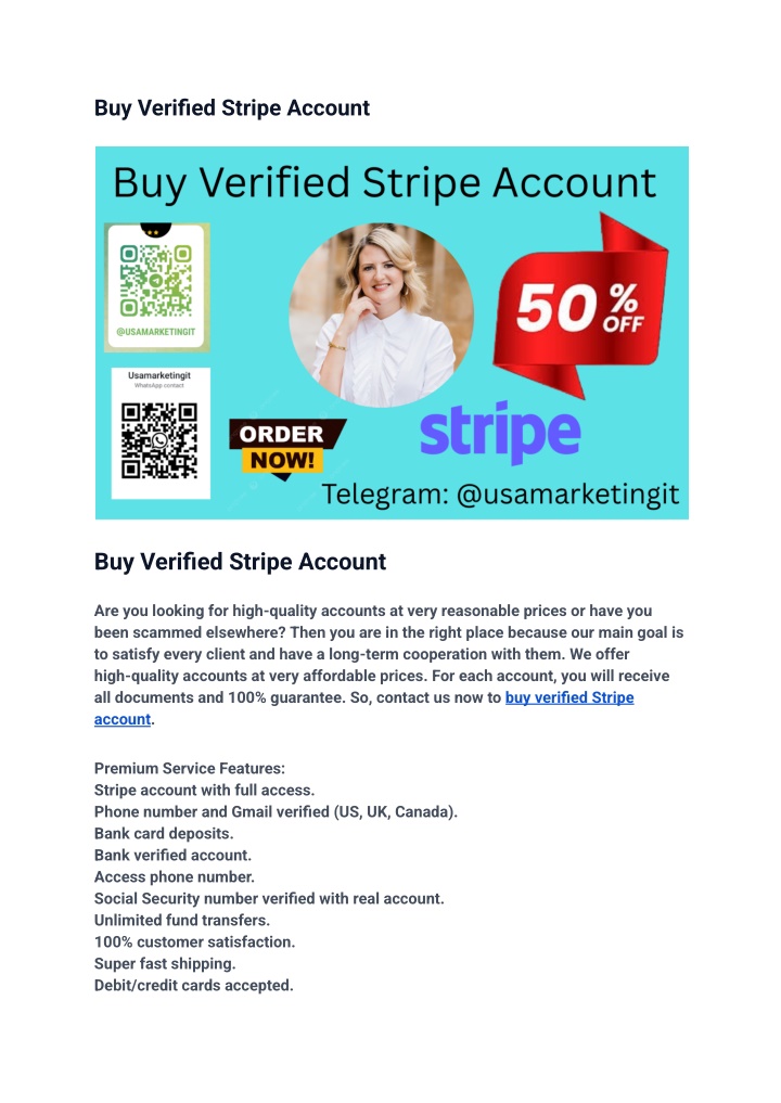 buy verified stripe account n.w