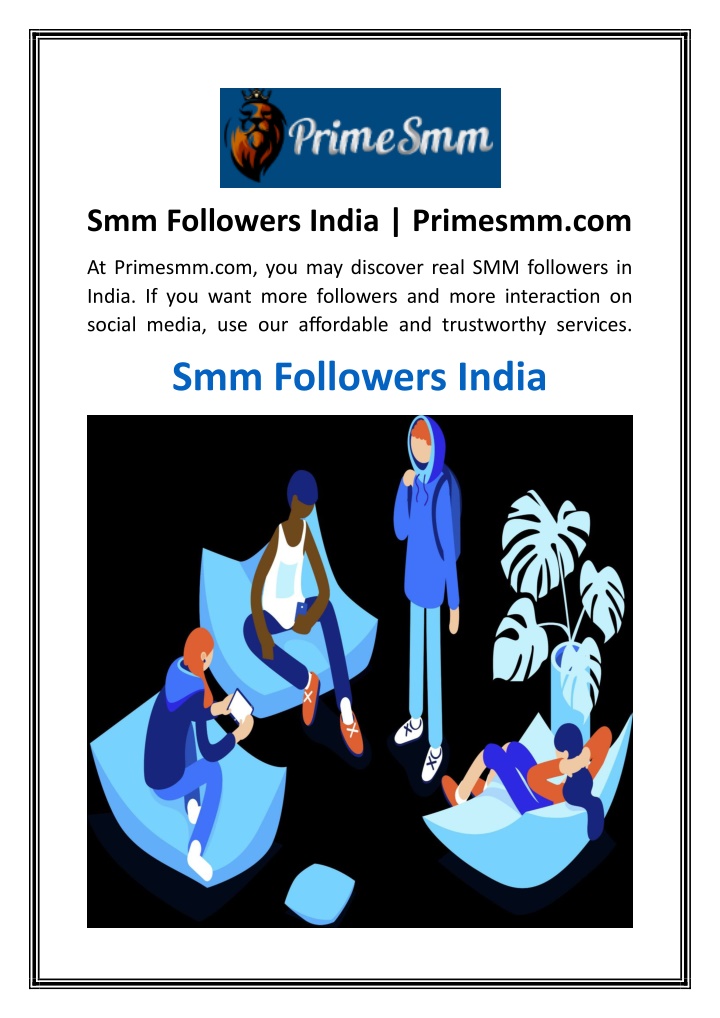 smm followers india primesmm com n.w