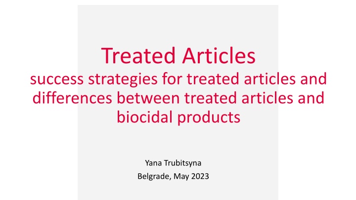 treated articles success strategies for treated n.w