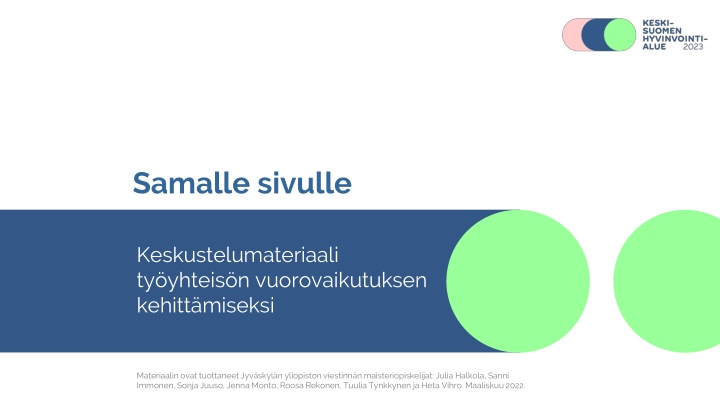samalle sivulle n.w