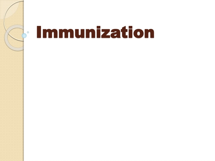 immunization immunization n.w