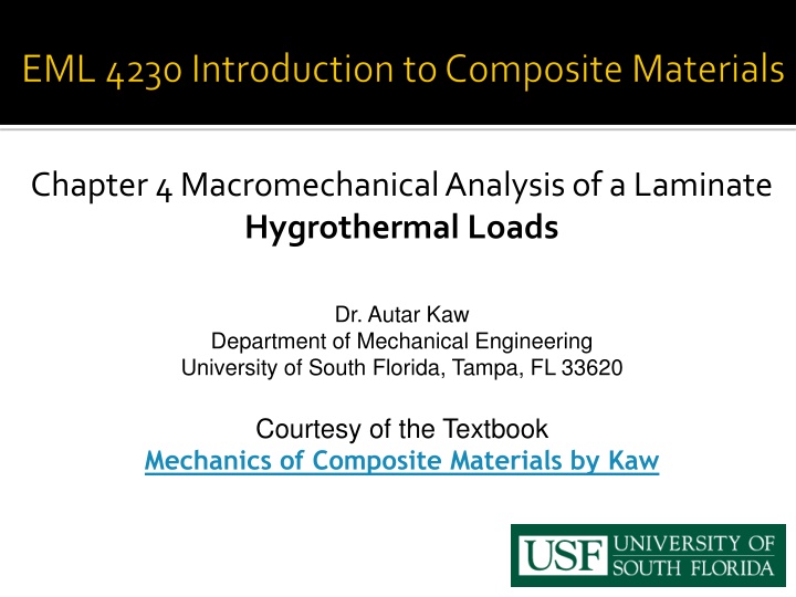 chapter 4 macromechanicalanalysis of a laminate n.w