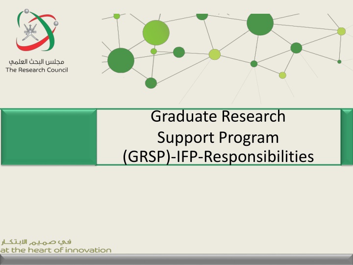 graduate research support program grsp n.w