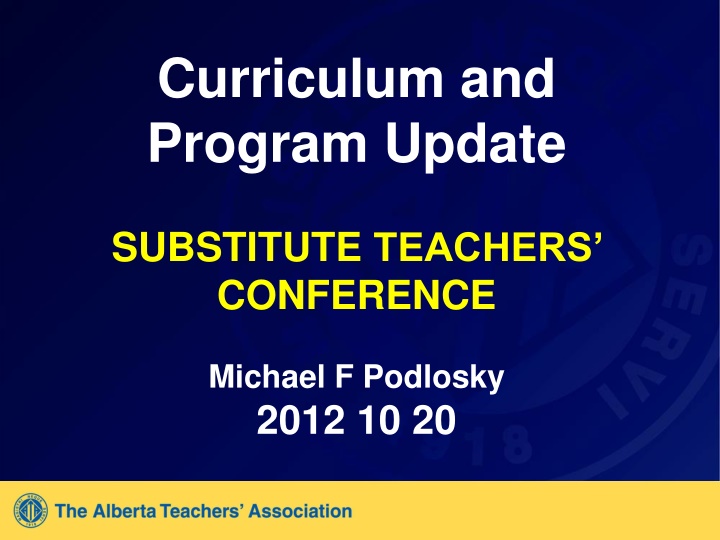 curriculum and program update n.w