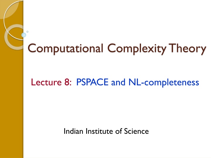 computational complexity theory n.w