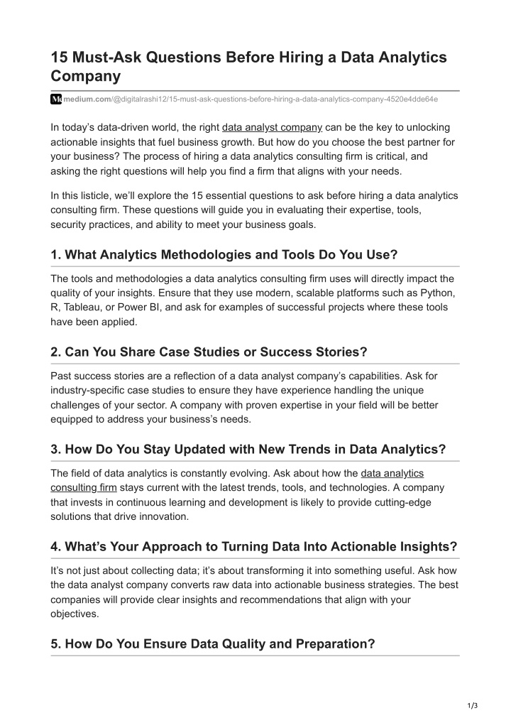 15 must ask questions before hiring a data n.w