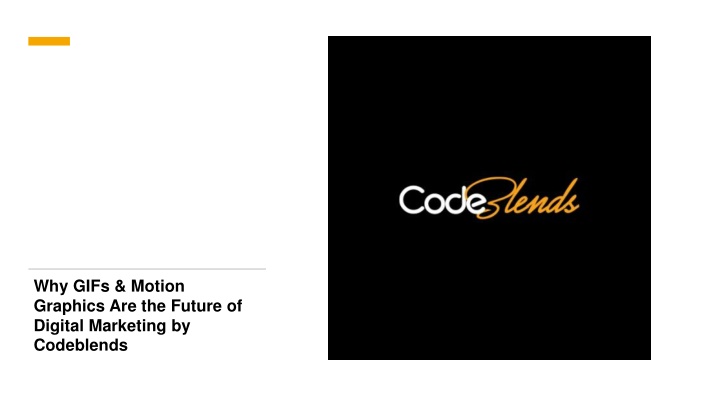 Why GIFs & Motion Graphics Are the Future of Digital Marketing by Codeblends